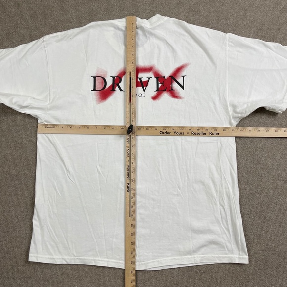 Vintage Driven Movie Shirt 2001 Size Extra Large White Short Sleeve Crew… - Picture 7 of 11